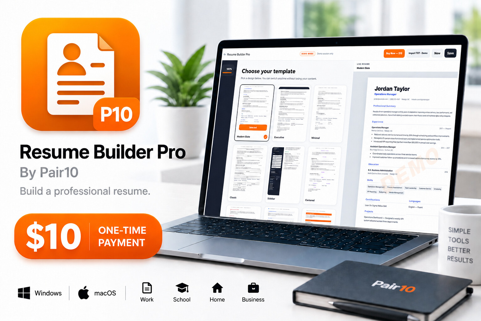 Resume Builder Pro By Pair10 thumbnail